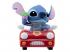 Stitch figura járművel, 6 cm, többfajta, 1 db