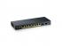 ZyXEL GS1900-10HP v2 8port GbE LAN PoE (70W) 2port GbE SFP smart menedzselhető PoE switch