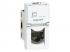Legrand 694622 Program Mosaic LCS2 RJ45 Cat 6 UTP, 1 modul, fehér aljzat