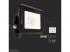 20W LED reflektor SAMSUNG Chip Fekete Test 6400K