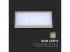 VT-8055 20W LED Tájképes Kültéri Lámpa, Nagy, 4200K Szürke Test