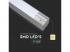VT-7-40 40W LED Lineáris Függőlámpa Samsung Chip 6400K 5Év Szám