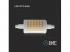 LED lámpa , égő , kukorica , R7s foglalat , 7Watt , meleg fehér , V-TAC