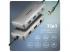 Axagon HMC-CUB83X2 USB-C 10Gbps DUAL 4K DISPLAY 7in1 hub