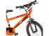 R88 14 gyerek bicikli kulacstartóval és oldalkerekekkel narancssárga-fekete színben  Dino Bikes kerékpár