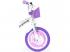Unicorn Academy 16 gyerek bicikli kosárral és babaüléssel lila-fehér színben  Dino Bikes kerékpár