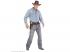 Cowboy szett, barna