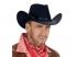 Fekete cowboykalap szegecsekkel
