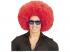 Afro piros paróka