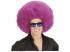 Afro lila paróka