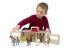 Ló figurák 8db karámmal - Melissa & Doug