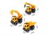 Építőjárművek  3 darab
