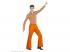 70 es évek nadrág narancssárga férfi jelmez