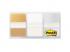 Post-it 25,4x38mm 36lap fémes index jelölőcímke