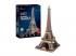 Cubic Fun 3D puzzle Eiffel-torony LED-es világítással