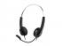 Genius HS-220U USB-C fekete headset Copilot gombbal