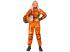 Asztronauta narancs színű női jelmez