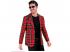 Party zakó tartan mintás férfi jelmez