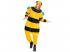 Méhecske puha plüss egyberészes unisex felnőtt jelmez