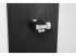 Speedshower SlimLine Deluxe kerti szolár zuhany, 225 cm, 24 literes tartály, fekete