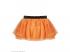 Miniszoknya neon narancssárga színű női jelmez