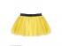 Miniszoknya neon sárga színű női jelmez