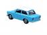 Welly: Trabant kék fém kisautó modell 1/64