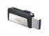 Sandisk 64GB USB3.0/Type-C Dual Drive Fekete-Ezüst (173338) Flash Drive