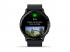 Garmin Venu 3 fekete, fekete kerettel, bőr és szilikon szíjjal okosóra