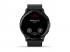Garmin Venu 3 fekete, fekete kerettel, bőr és szilikon szíjjal okosóra