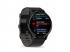 Garmin Venu 3 fekete, fekete kerettel, bőr és szilikon szíjjal okosóra