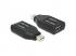 Delock 65552 fekete adapter mini displayport apa > HDMI anya