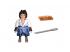 Playmobil: Naruto - Sasuke figura (71097)