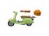 Playmobil 1969 Vespa 150 Sprint motor, zöld - 71622