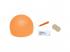 Glowzilla Wubble világító buboréklabda neon narancssárga színben 75cm