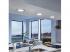 LED panel , süllyesztett , 16.5W , CCT , dimmelhető , 21.6 cm , kerek , fekete , IP44 , EGLO Connect.Z , Zigbee , FUEVA-Z , 9884
