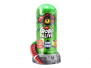 ZURU Robo Alive Dino DNS játékszett, slime nyálka  piros
