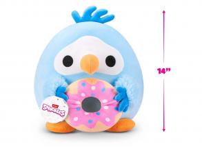 ZURU Snackles Core Daniel kerek plüss, 30 cm