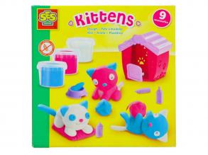 SES gyurma készlet kiscicák