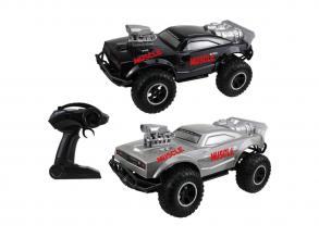 No Fear Muscle Car távirányítós autó, 1:8 2.4GHz, többféle, 1 db