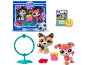 Littlest Pet Shop: Petfluencers kutyusok 2db-os figura szett - Jump and joy 2.széria
