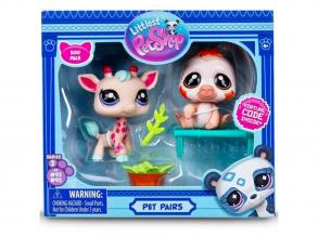 Littlest Pet Shop: Zoo pals - Zsiráf és Lajhár figura csomag 2. Széria