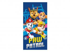 Pamut strandtörölköző Mancs Őrjárat, 140x70cm