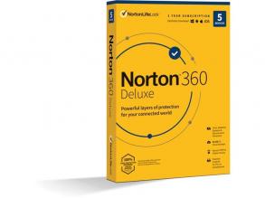 Norton 360 Deluxe 50GB HUN 1 Felhasználó 5 gép 1 éves dobozos vírusirtó szoftver