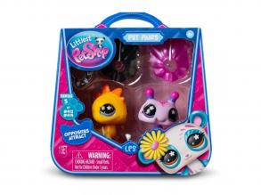 Littlest Pet Shop: Dupla kisállat figura csomag S5 - Méhecske és Leguán
