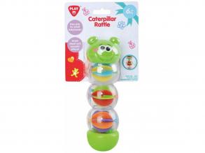 Playgo: Vidám kis hernyó bébicsörgő