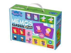 Peppa malac Classic & Plus memória játék 36db-os - Trefl