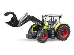 Traktor Claas Axion 950 markolóval ,22.1x19.1x50.5 cm-es - Bruder