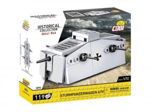 COBI: Sturmpanzerwagen A7V német harckocsi építőjáték (3094)
