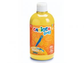 Baby ujjfesték citromsárga színben 500ml-es flakonban - Carioca